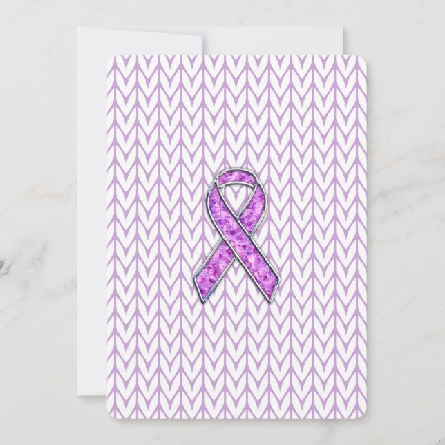 Knit de Sensibilização do Friso Cristal Rosa de Es (Frente)