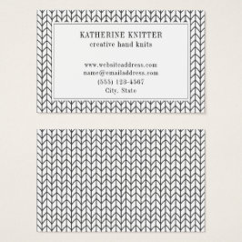 KNIT Oceana Cartão de visita