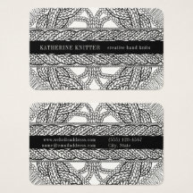 KNIT Oceana Cartão de visita de CABO BRANCO