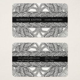 KNIT Oceana Cartão de visita de CABO BRANCO