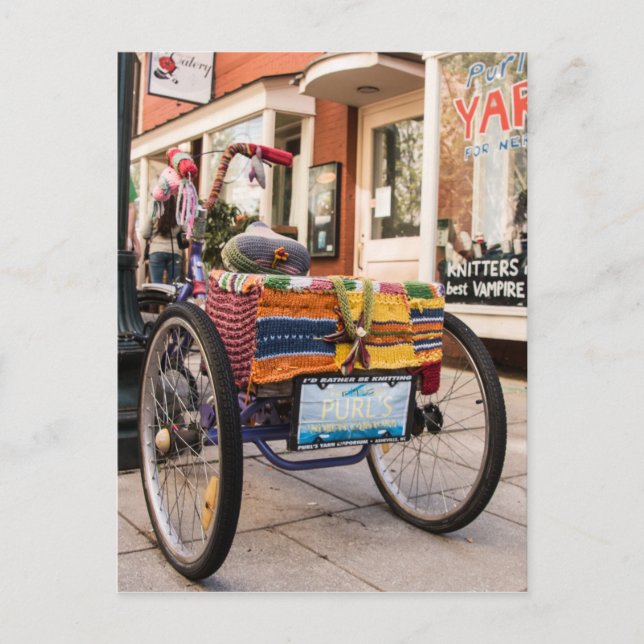 Knit Um, Cartão Postal Puro Dois (Frente)