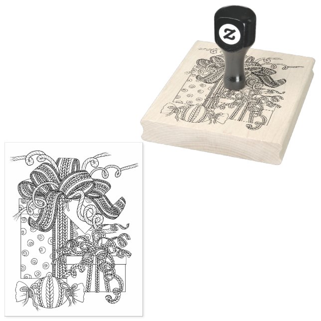 KNITTED APRESENTA Carimbo de Borracha de 4"x5" / V (Carimbado)