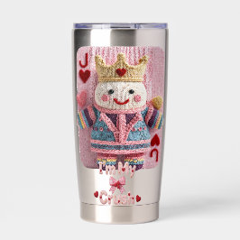 Knitted Queen of Hearts Valentine Self-Love Doll