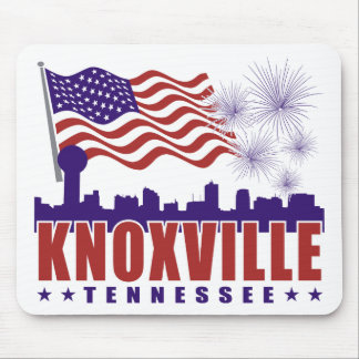 Knoxville Tennessee Mousepad patriótico
