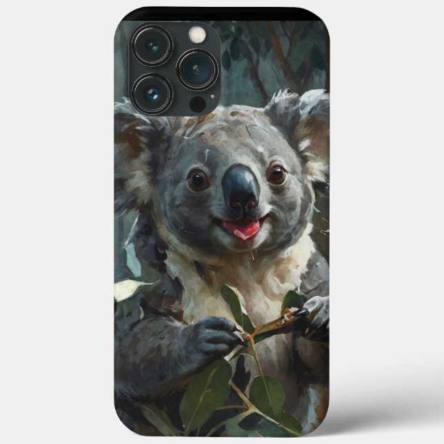 Koala e Eucalypts (Verso)