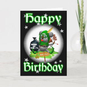Koala Happy Birthday - vazio de Cartão RobinHoodie
