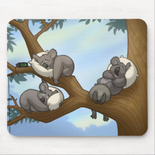 Koala Mousepad do sono