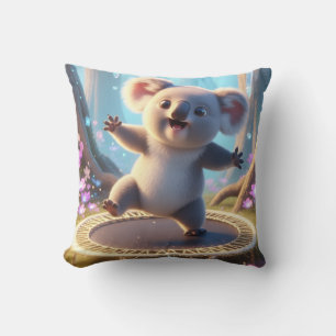 Koala na almofada das nuvens