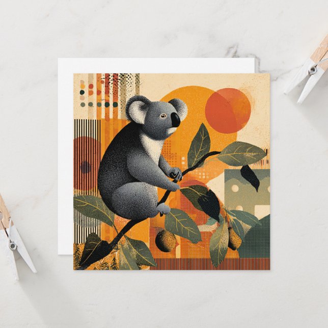 Koala Sitting in a Tree (Frente/Verso In Situ)