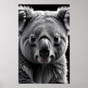 Koala Wildlife Majinternal Nature Forest Poster