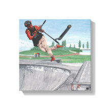 Kobold Kick Patinete Sports Fantasy Canvas