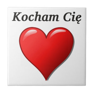 Kocham Cię - eu te amo no polonês