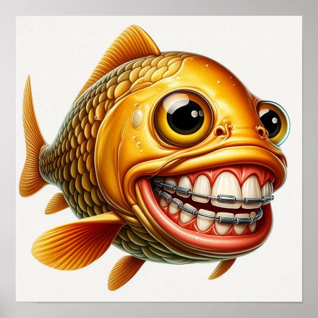 Koi Carp - Archival Art Impressão (Frente)