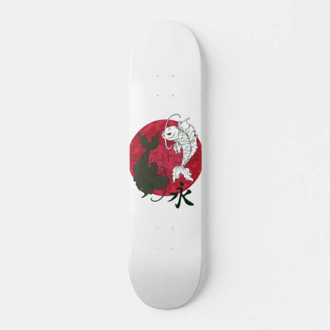 Koi Fish Skateboard (Frente)