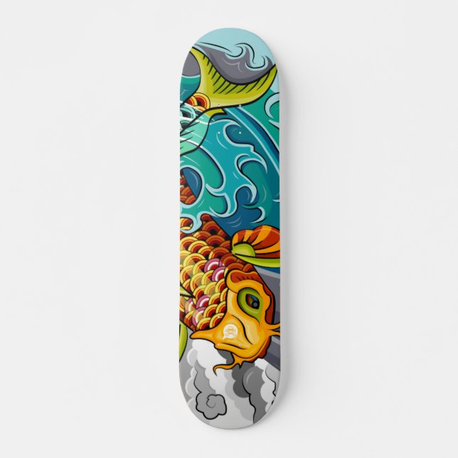 'Koi' Skateboard Deck (Frente)