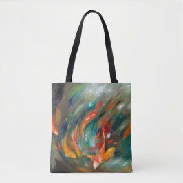 Koi Storm - Tote Bag Personalizado com Impressão T