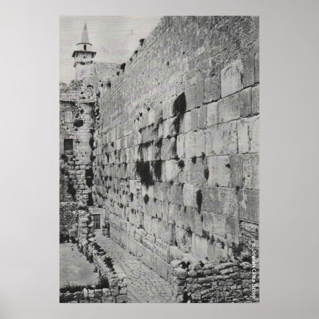 KOISEL - 1870 - WAILING WALL - ISRAEL - POSTERS (Frente)