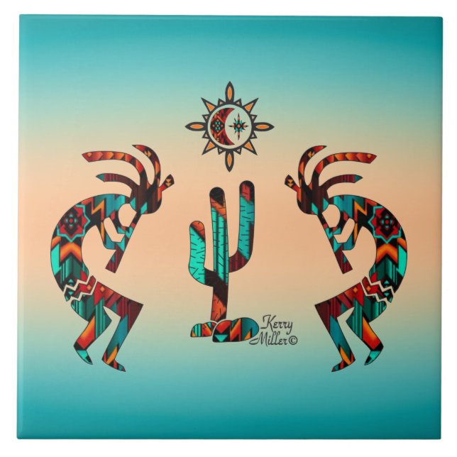 Kokopelli E Cactus (Frente)