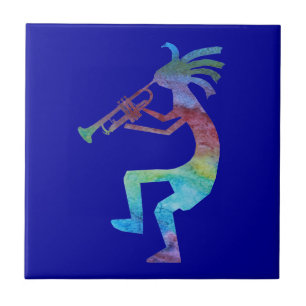 Kokopelli joga a trombeta