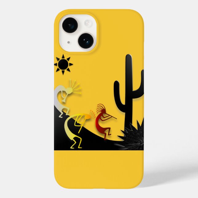 Kokopelli na estrada ao sol (Verso)
