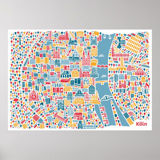 Köln Poster (Frente)