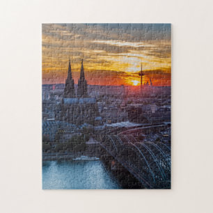 Köln Skyline Quebra-cabeça