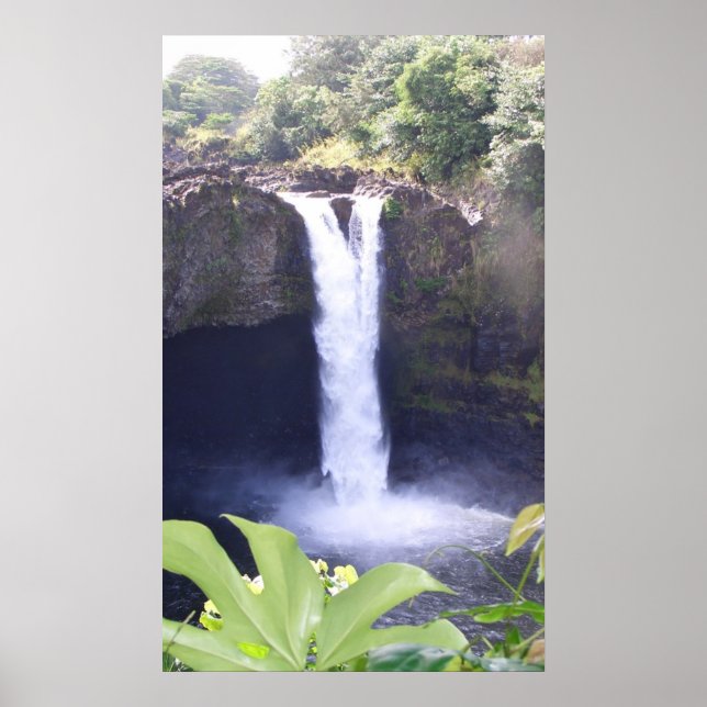 KONA WATERFALL POSTER (Frente)