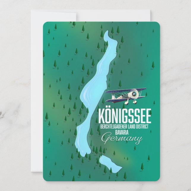 Königssee Berchtesgadener Alemanha (Frente)