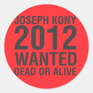 Kony2012 quis a etiqueta redonda inoperante ou