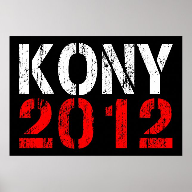 KONY 2012 GRANDE POSTER (Frente)