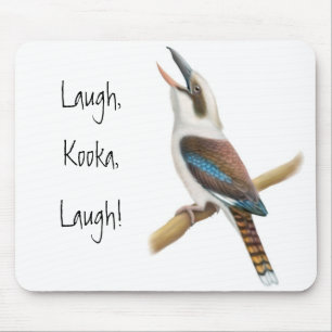 Kookaburra de riso Mousepad