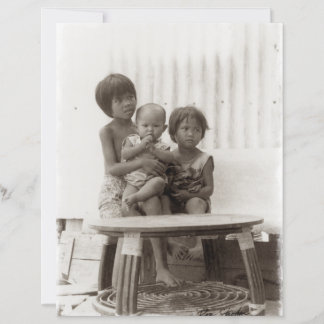 Korat Tailândia 1968 Uma Impressão