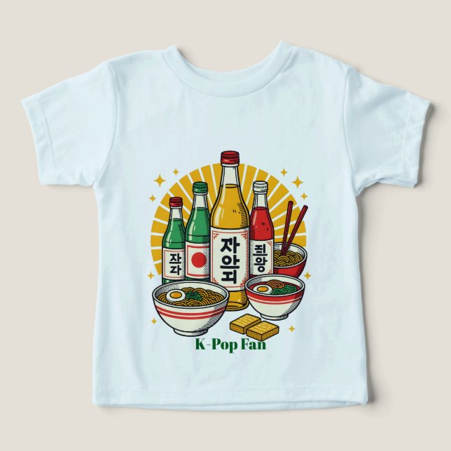 Korean Pop Culture Chest Print (Design frontal)