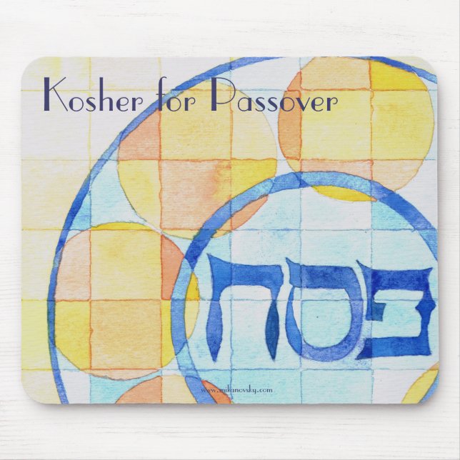 Kosher para o Passover Mousepad (Frente)