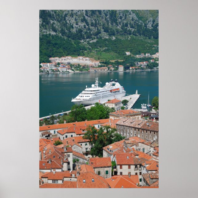 Kotor na Poster do Montenegro (Frente)