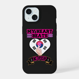 KPop Heart Korea Flag Hand Hand Symbol Music Desig