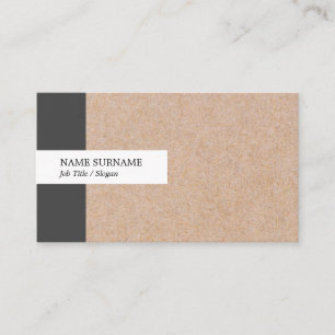 Kraft imprimiu o cartão de visita do Social do