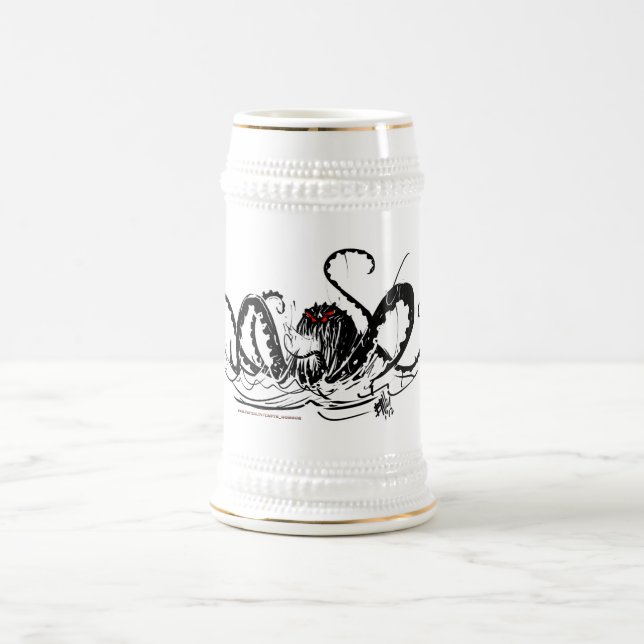 Kraken Mug! Caneca de cerveja de cerveja (Centro)