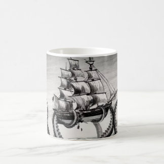Kraken que guardara a caneca do branco do