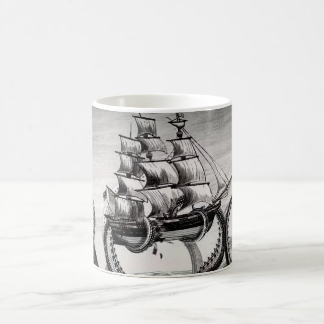 Kraken que guardara a caneca do branco do (Centro)