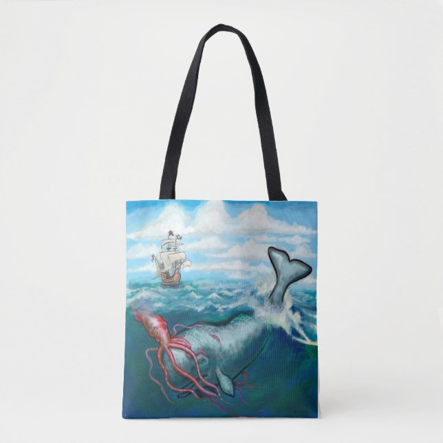 Kraken Tote Bag (Frente)