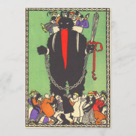 Krampus Coletando Pessoas Ruins