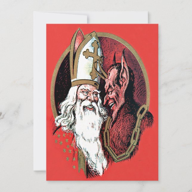 Krampus do Natal Vermelho (Frente)