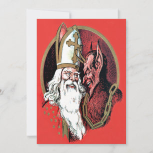 Krampus do Natal Vermelho