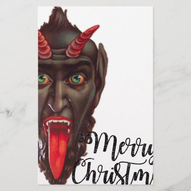 krampus feliz natal (Frente)