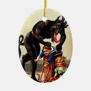 Krampus Kids no Enfeites de natal de Férias no Ces