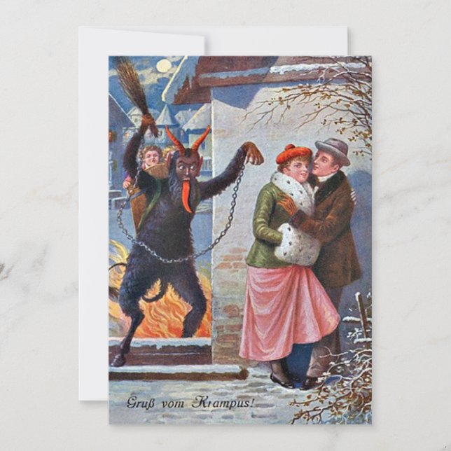 Krampus Punindo Adultos Maus (Frente)