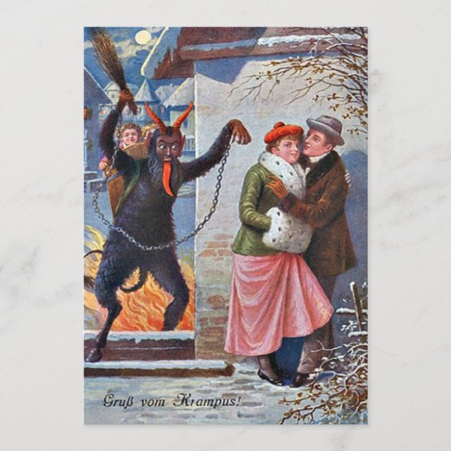 Krampus Punindo Adultos Maus (Frente)