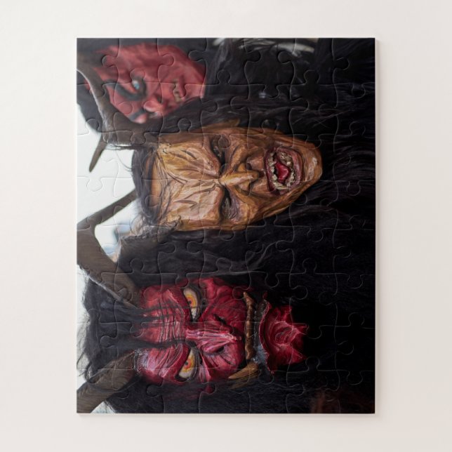 Krampus Quebra-cabeça für Kinder (Vertical)