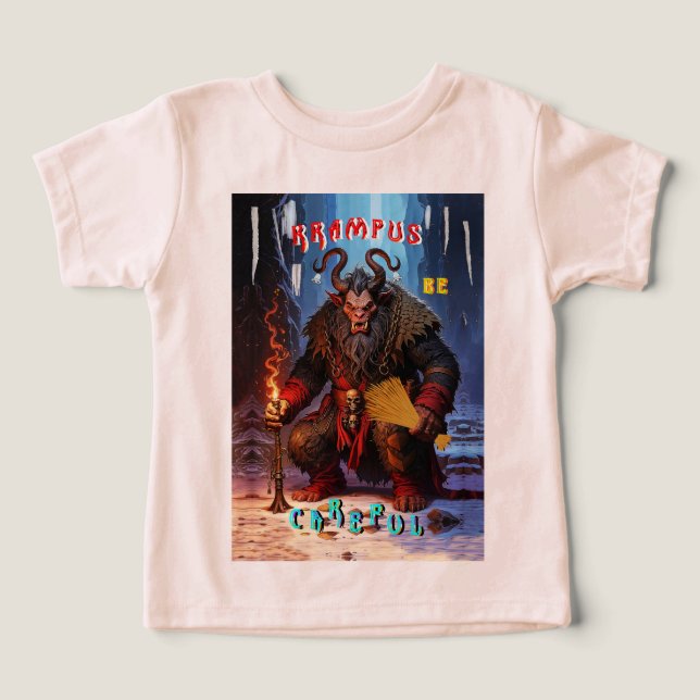 Krampus Tenha Cuidado (Design frontal)